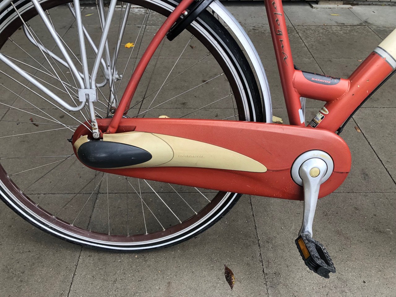Damesfiets.