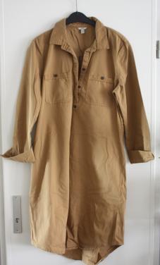 Caramel kleur  jurk maat 40