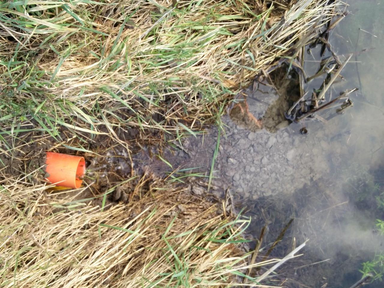 Drainage doorspuiten