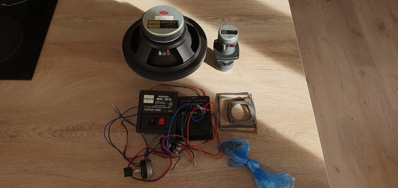 Mooie set Fostex SK-50