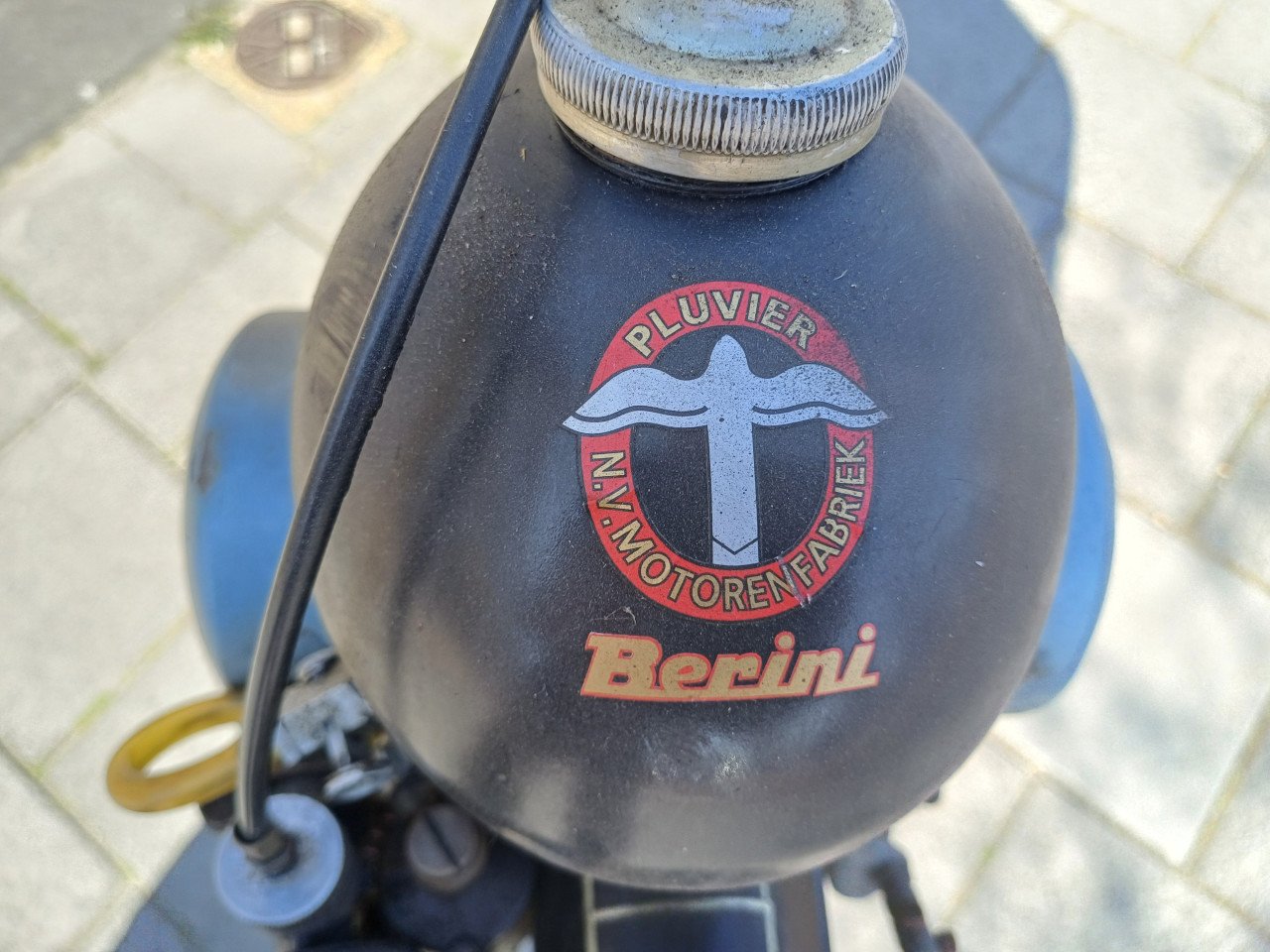 Berini ei brom fiets met kenteken