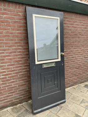 Voordeur met dubbelglas