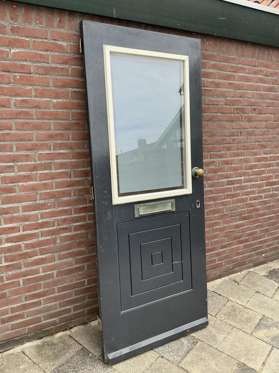 Voordeur met dubbelglas
