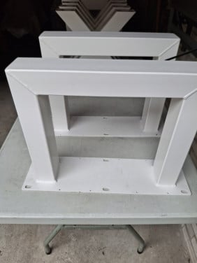 Salontafel onderstel  wit