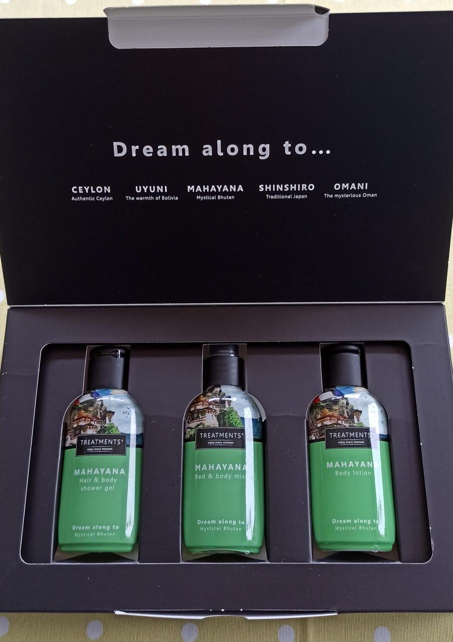 TREATMENTS box, 3 prod. €10 - Shinshiro / Mahayana / Uyuni