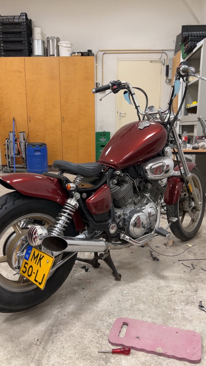 Unieke yamaha virago xv750