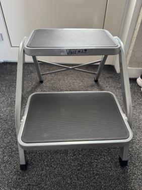 Opstapje voor caravan/camper