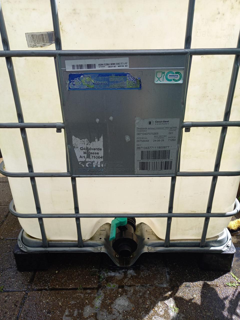 IBC vat 1000 liter-schoon