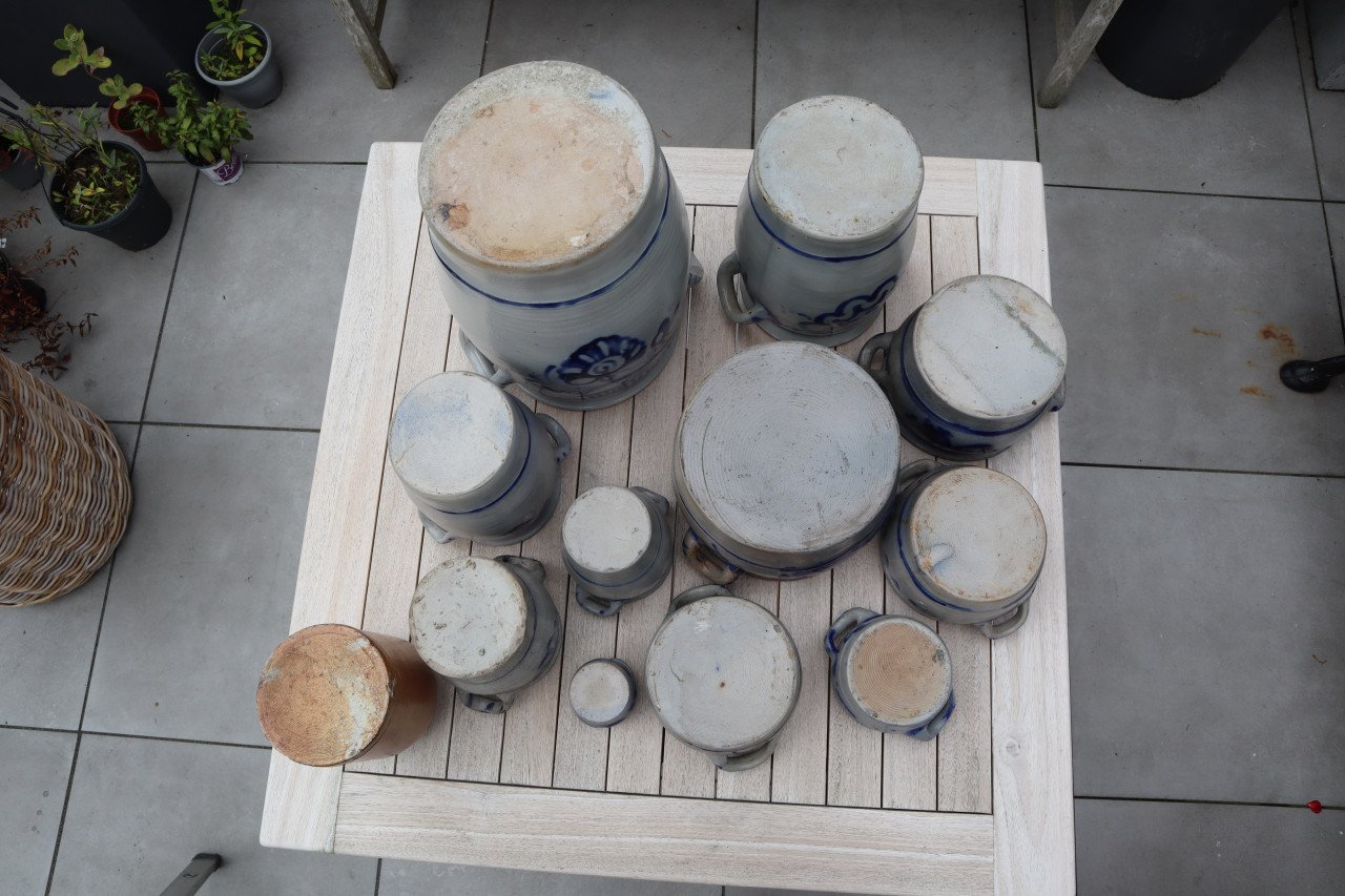 Collectie Keulse potten (12x)