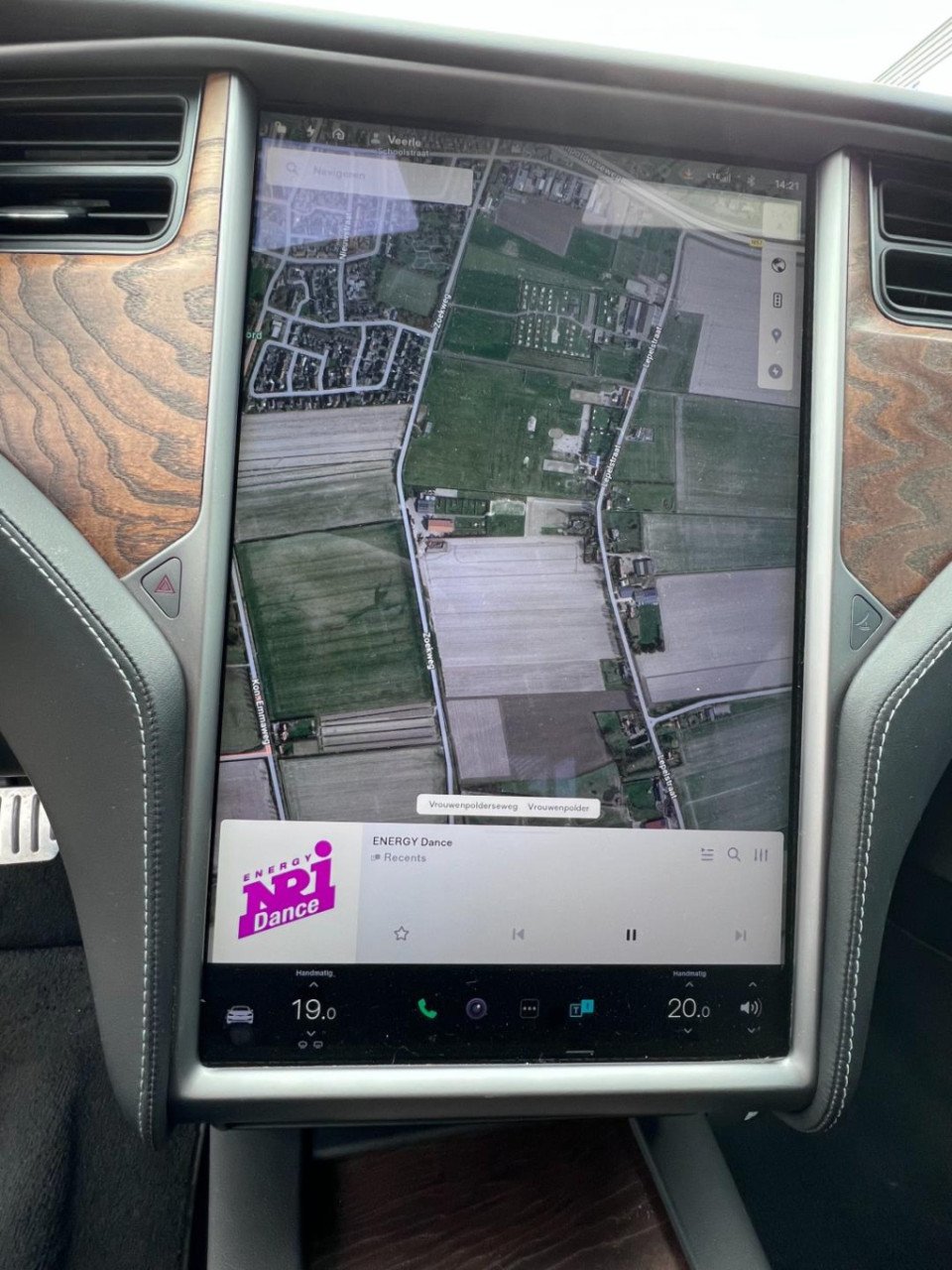 Tesla Model S s p100d ludicrous full options, autopilot , 21 inch velgen en