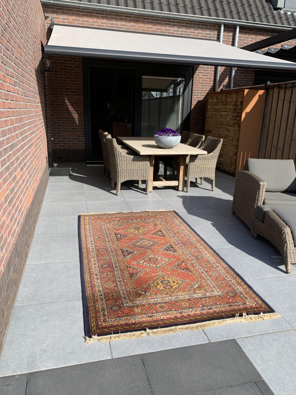 ✨Super Leuk Handgeknoopt Vintage Vloerkleed Louis de Poortere✨