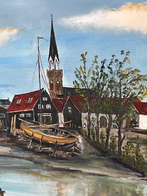 Schilderij olie verf   ---