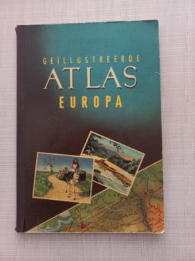 Geïllustreerde Atlas van Europa, 1954