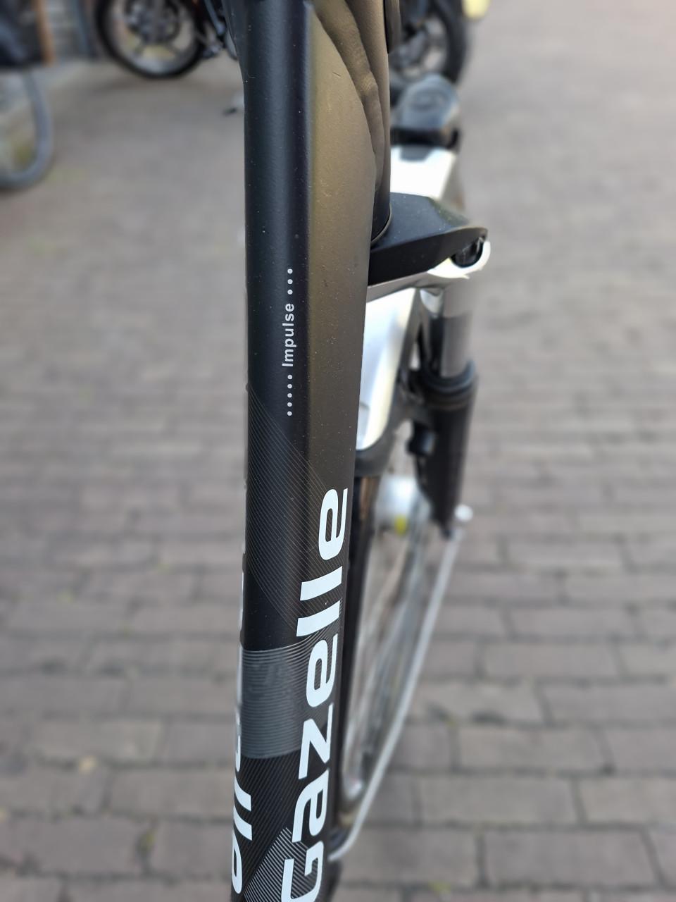 Gazelle Impulse Eektrische Damesfiets met Swinging weels, kan ook zonder.