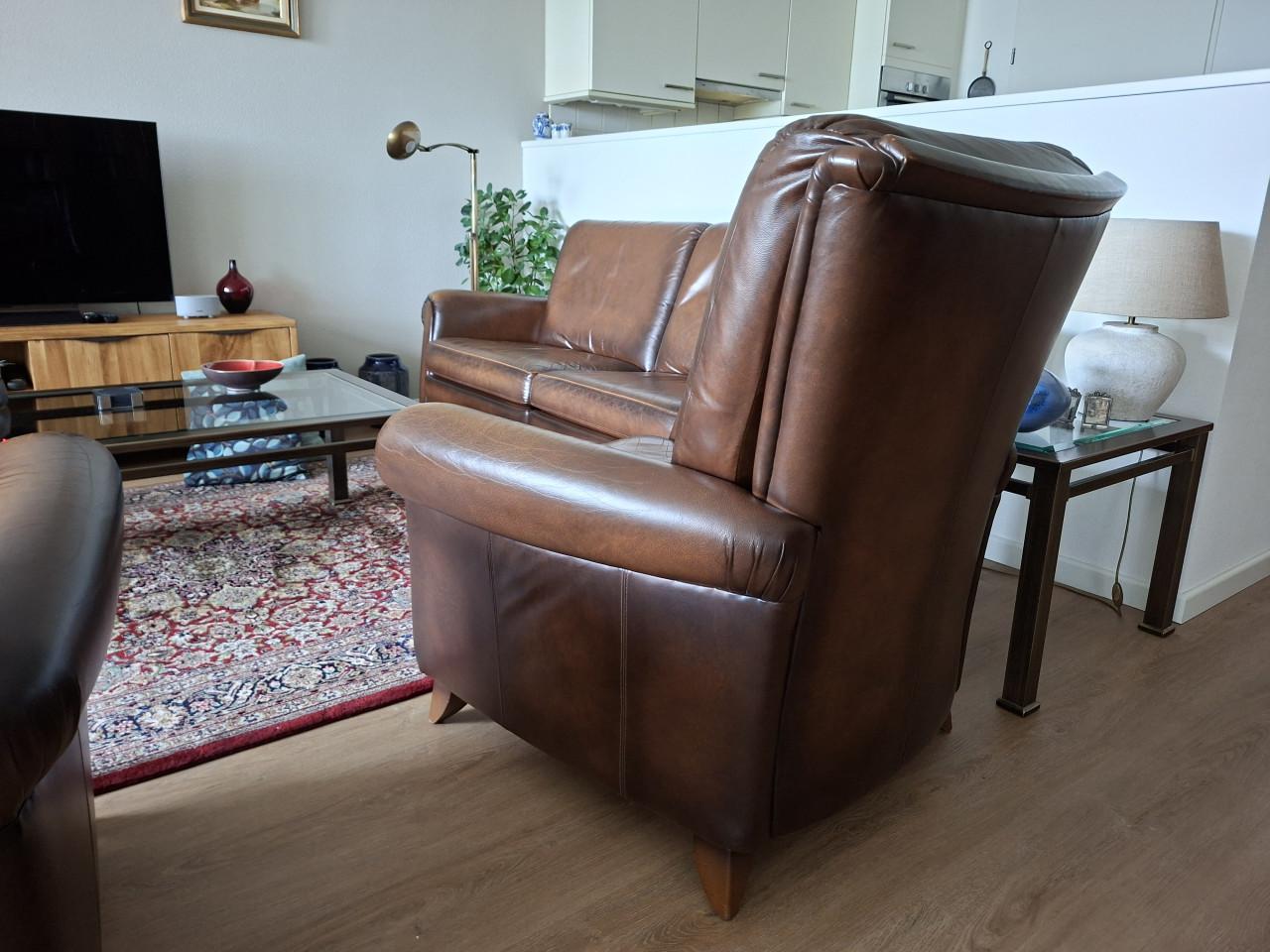 Bank + 2 bijpassende stoelen