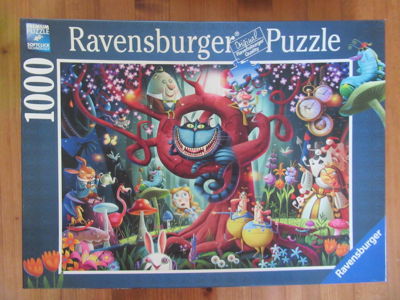 Leuke volledige puzzel van 1000 stukjes