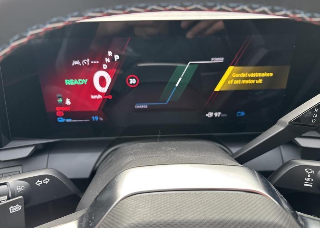 Renault Scenic e-tech ev87 long range esprit alpine - zwarte vloerbekleding