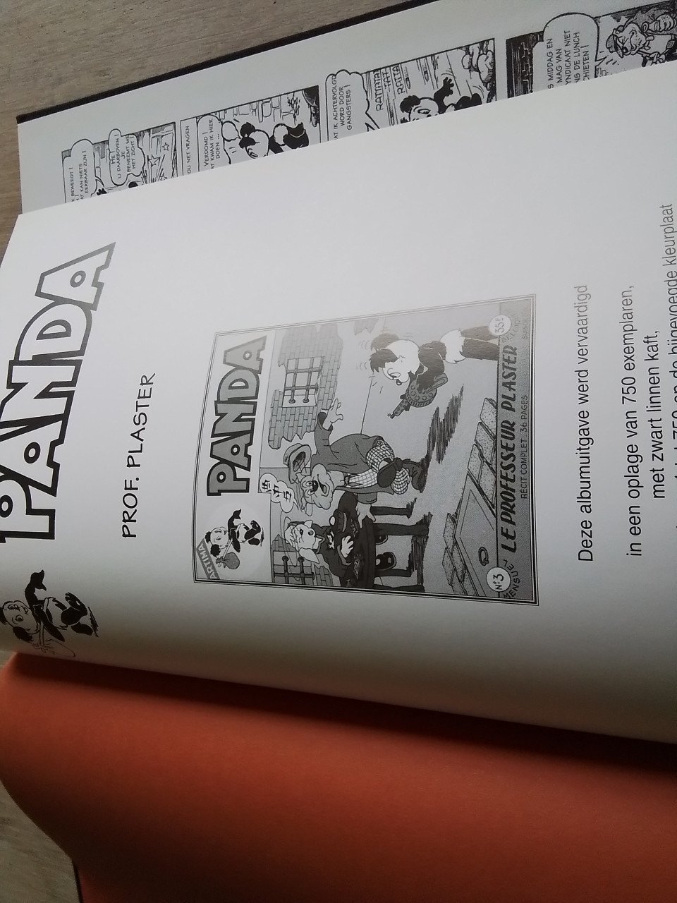 Panda van Marten Toonder 4 x hardcover gelimiteerde uitgave