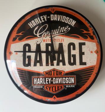 Harley Davidson Garageklok