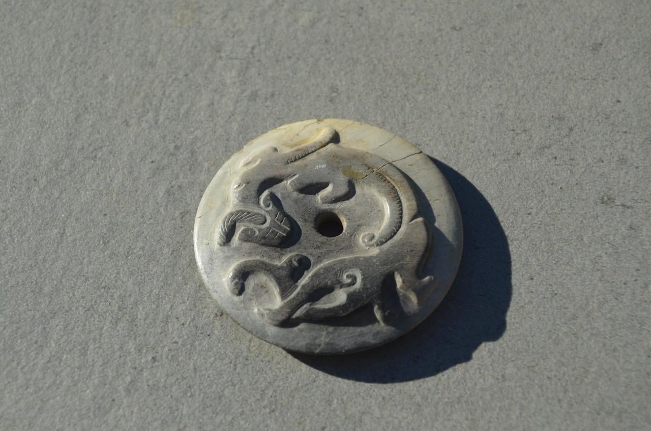 Traditionele Chinese bi-schijf