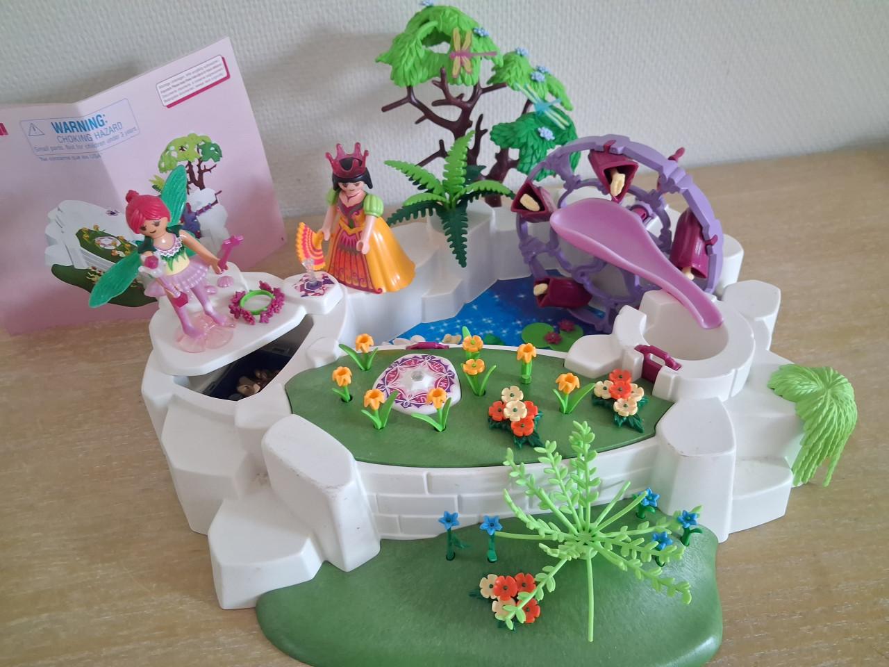 Playmobil prinsessetuin met groeiende bloemen set 5475