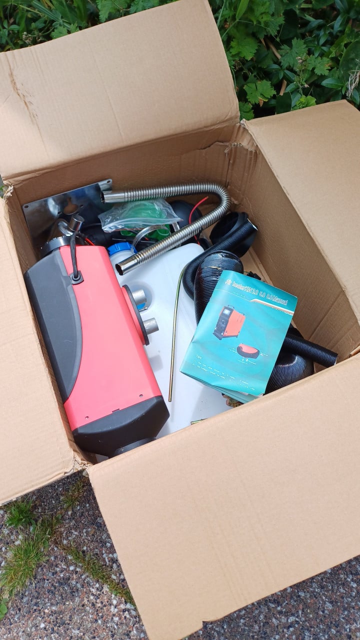 Standkachel diesel nieuw in doos voor camper ...