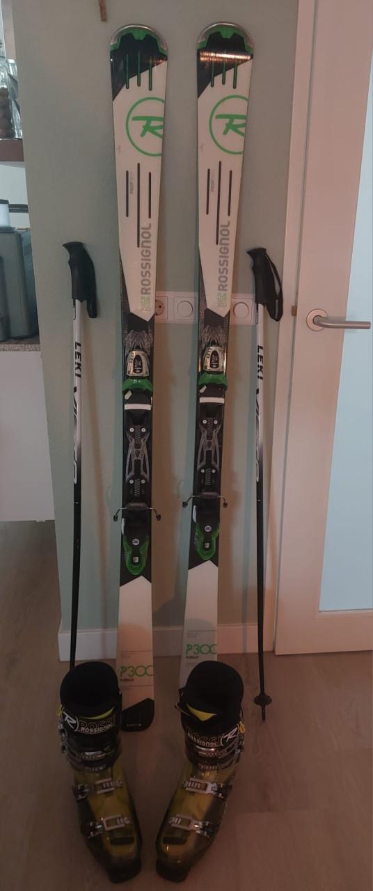 Ski`s en schoenen Rossignol
