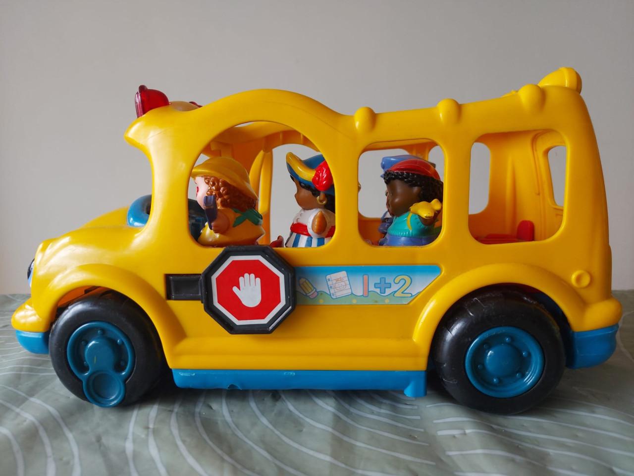 Fisher-Price Little People Lil' Movers Schoolbus incl. 4 poppetjes/muziek