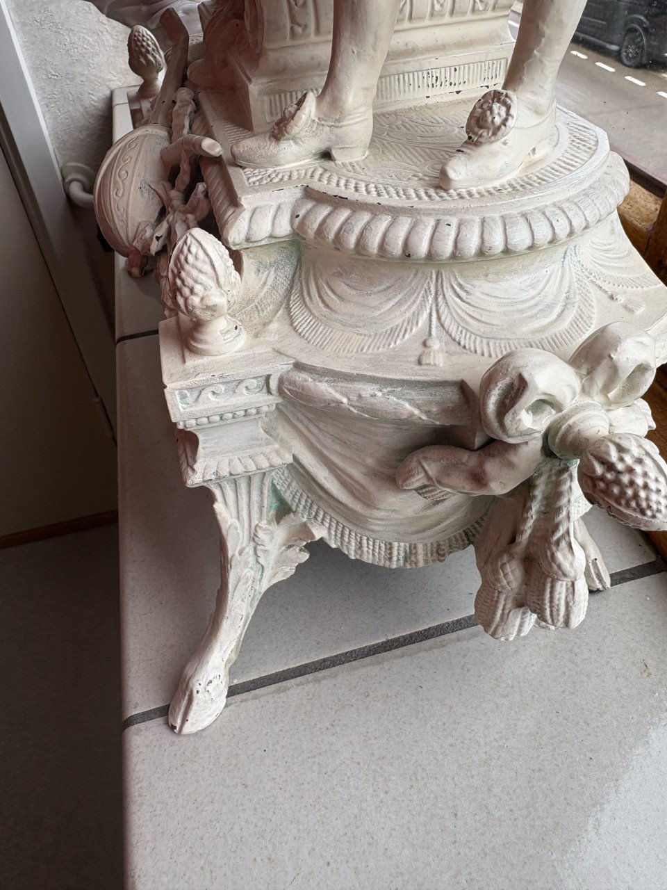 Vintage pendule,  of schoorsteenklok.