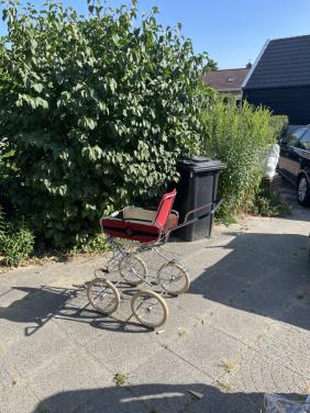 Retro kinderwagen