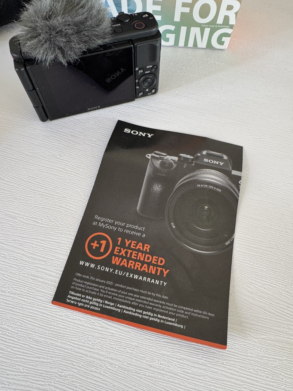 Sony ZV-1 vlogcamera kit