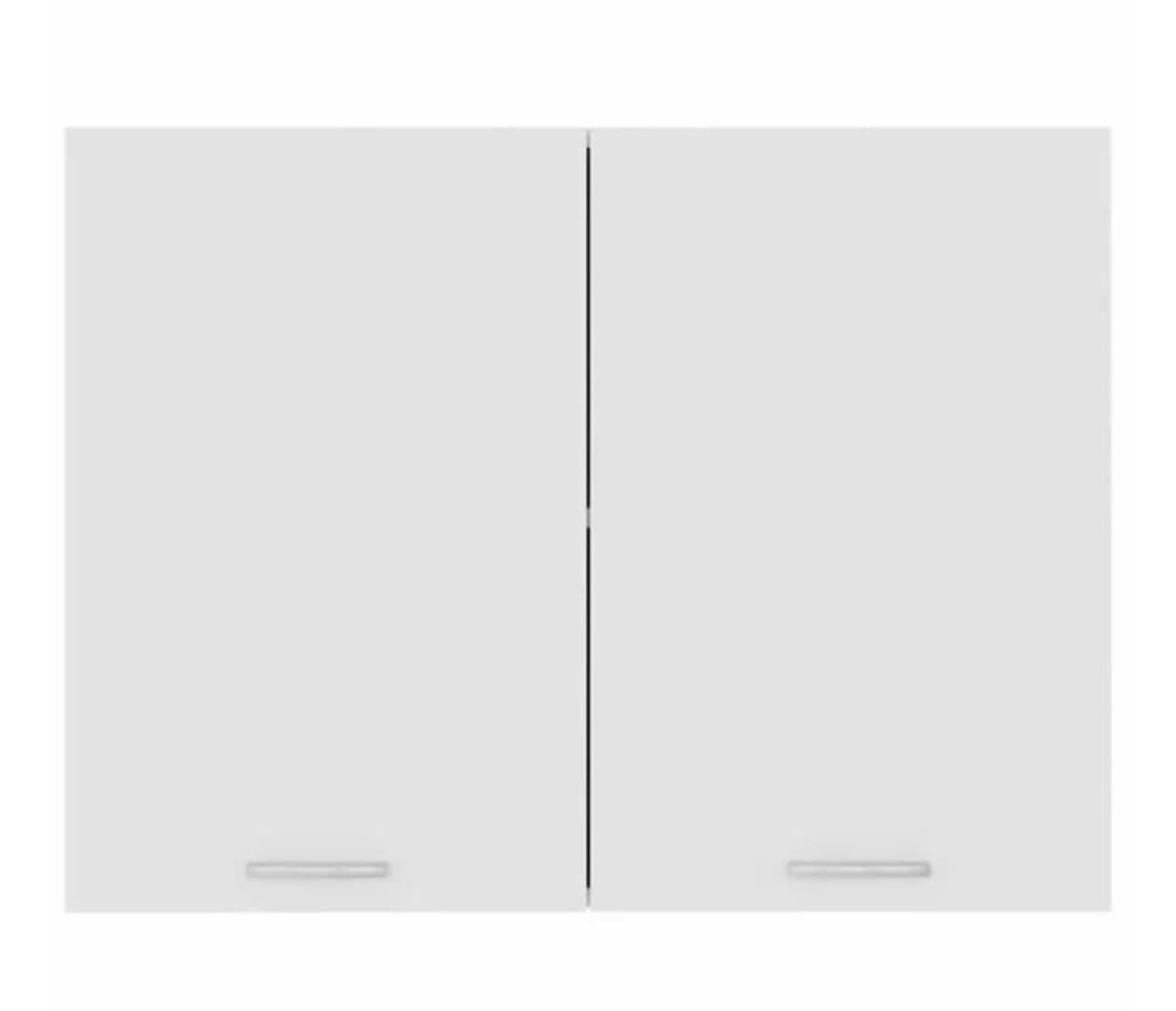 Nieuwe hangkast 80 x 60 x 31 cm / Kleur wit