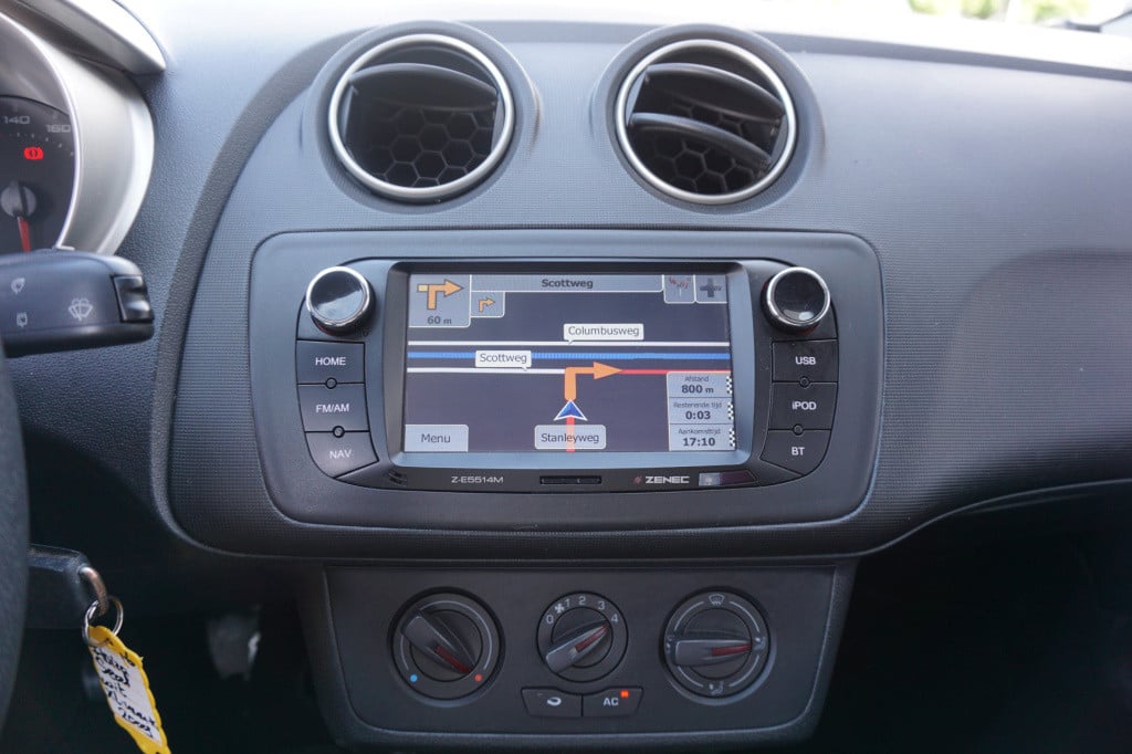 Seat Ibiza 1.6 reference airco / navi / cruise / elektr. ramen / stoelverw.