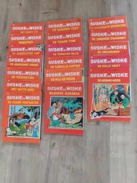 18 Suske en Wiskes en 10 reclamestrips