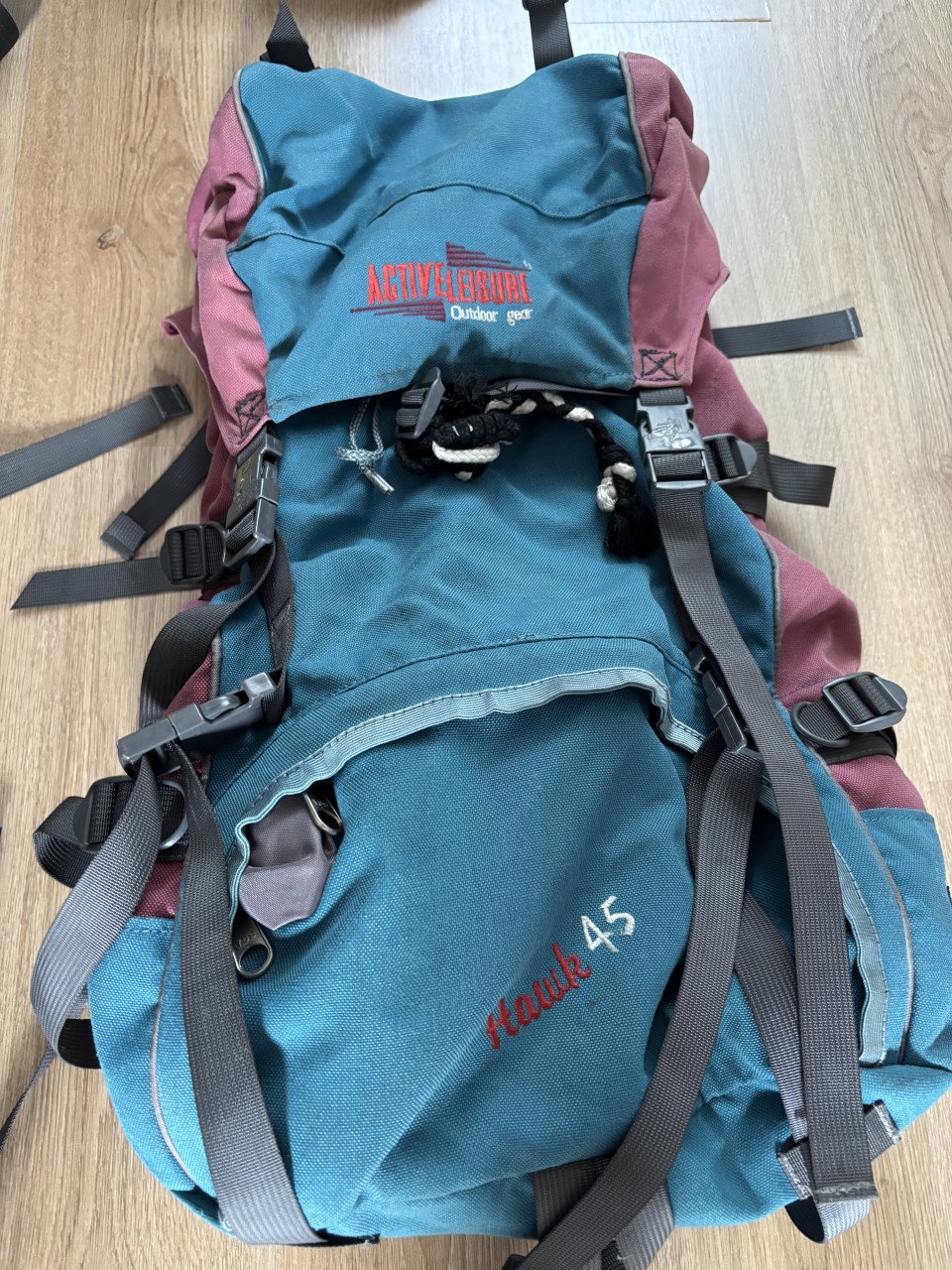 Rugtassen 45 liter en 70 liter