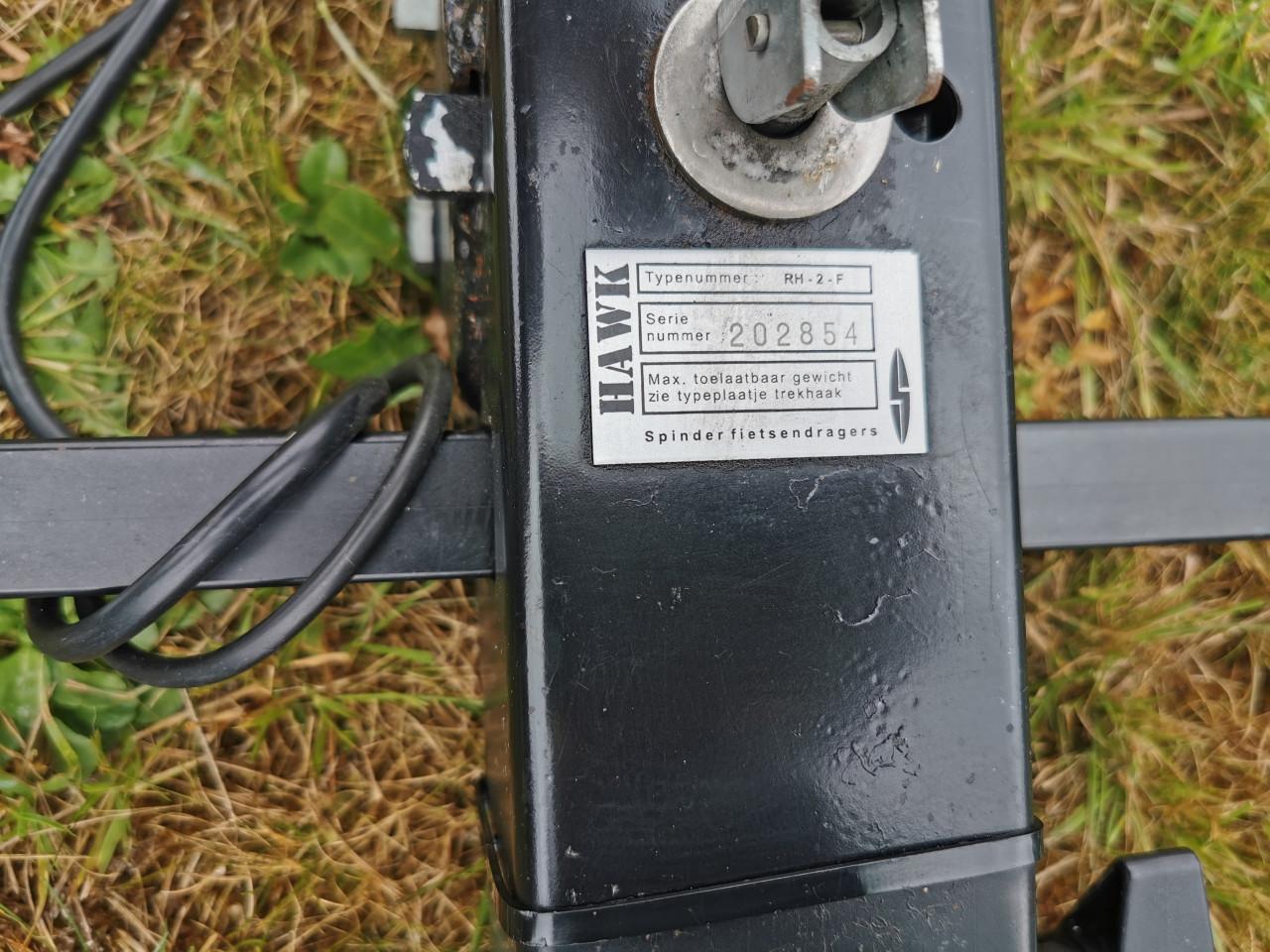 Fietsendrager Spinder Hawk RH-2-F