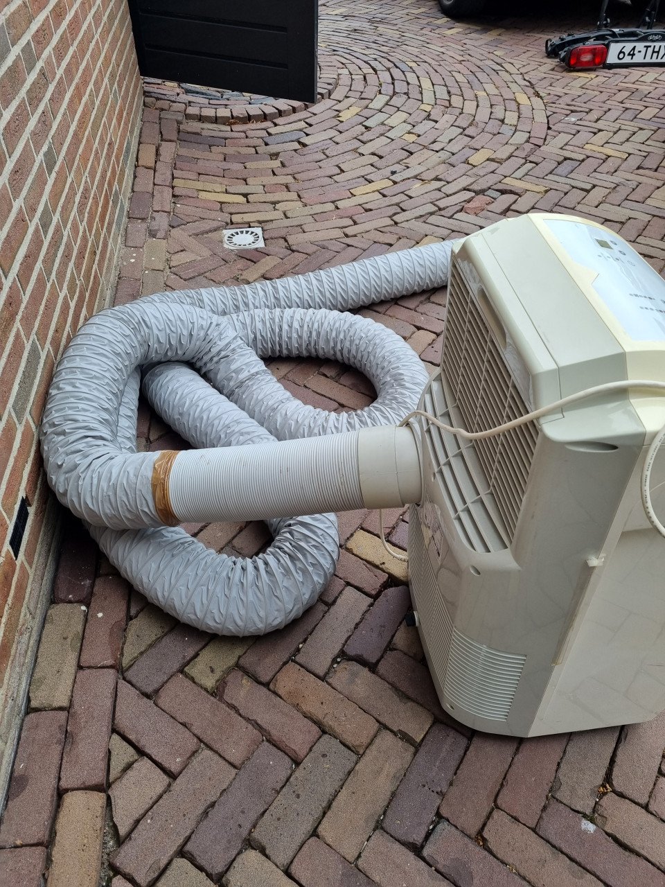 Mobiele airco Zibro P122 met lange afvoerslang