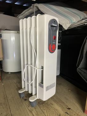 Oliegevulde radiators kachels
