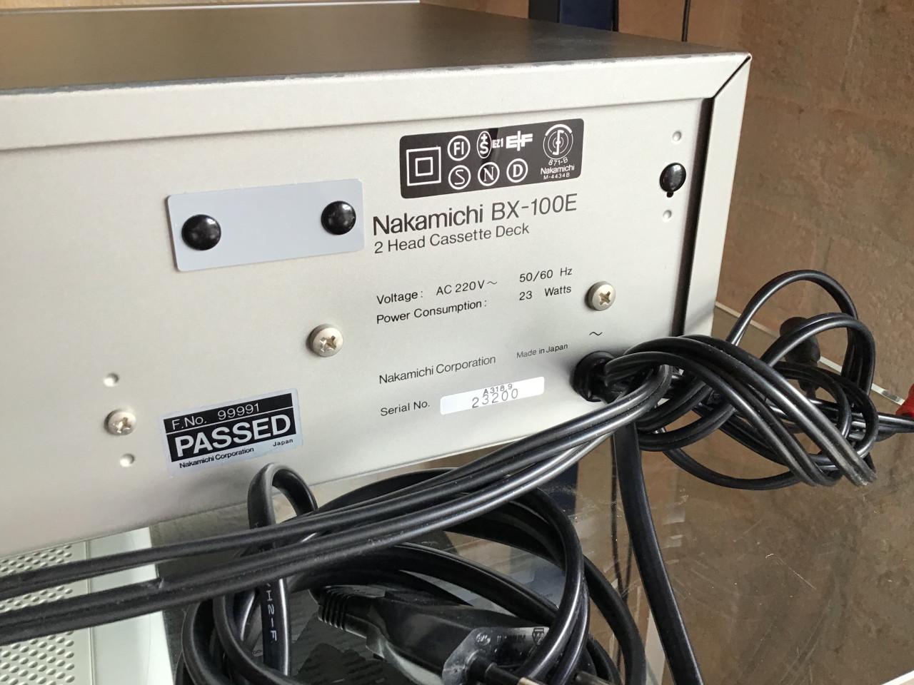 Nakamichi BX100E cassettedeck