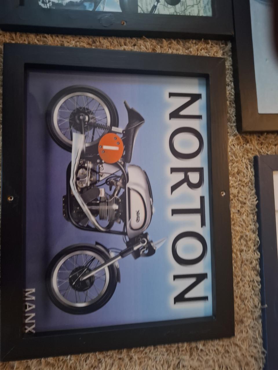 Motor platen in lijsten verzameling prachtig