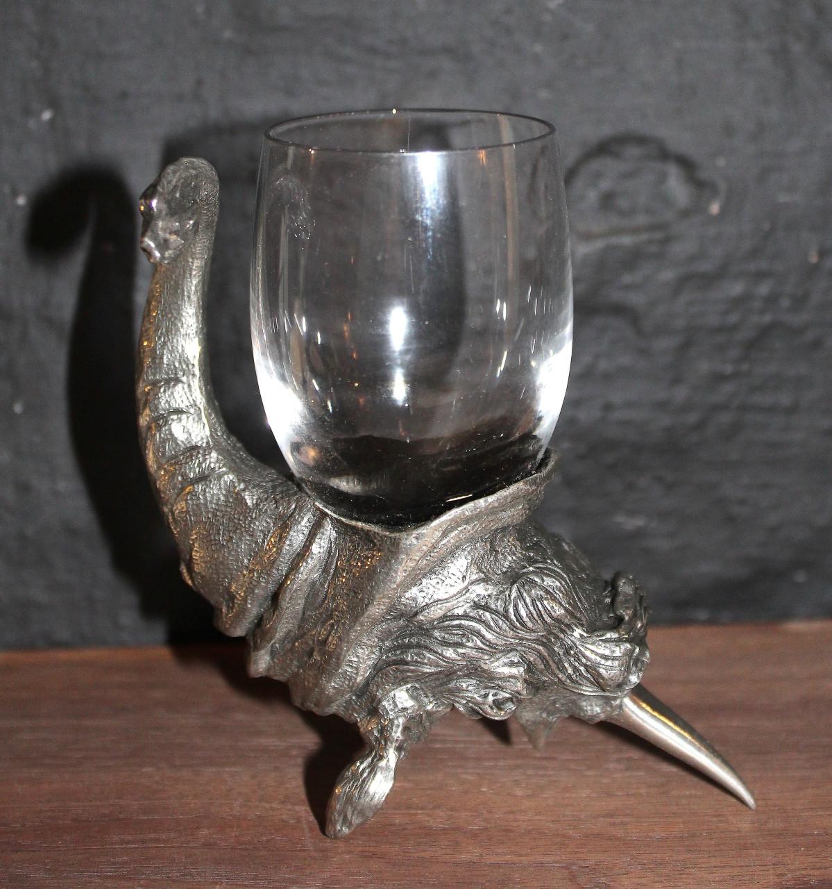 Borrelglas "Frankli Wild" Neushoorn