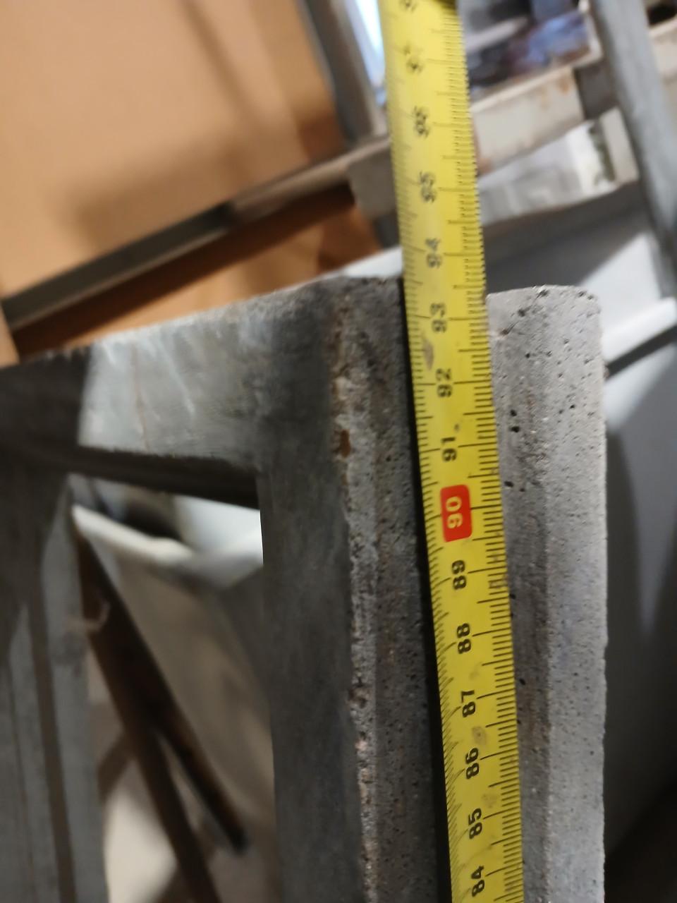 Betonnen stalramen nieuw