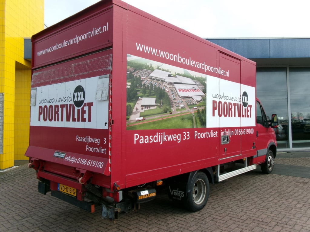 Iveco Daily (auto 02) 35c13 3-zits bakwagen + laadklep