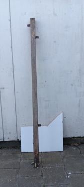 STEVIGE HOUTEN PAAL, TON, PLANK