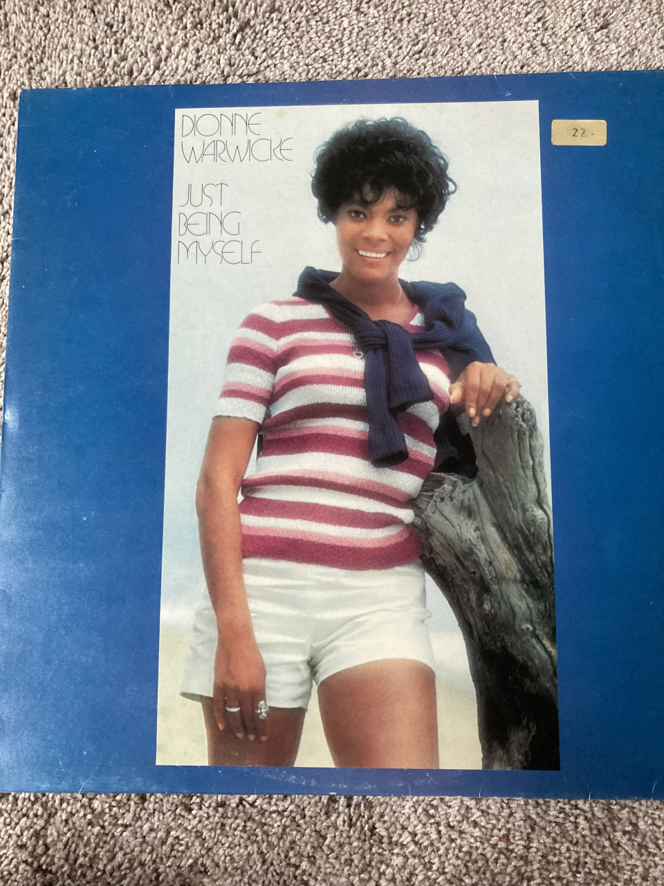 LP Dionne Warwick Just being myself Brian Holland Lamont Doz