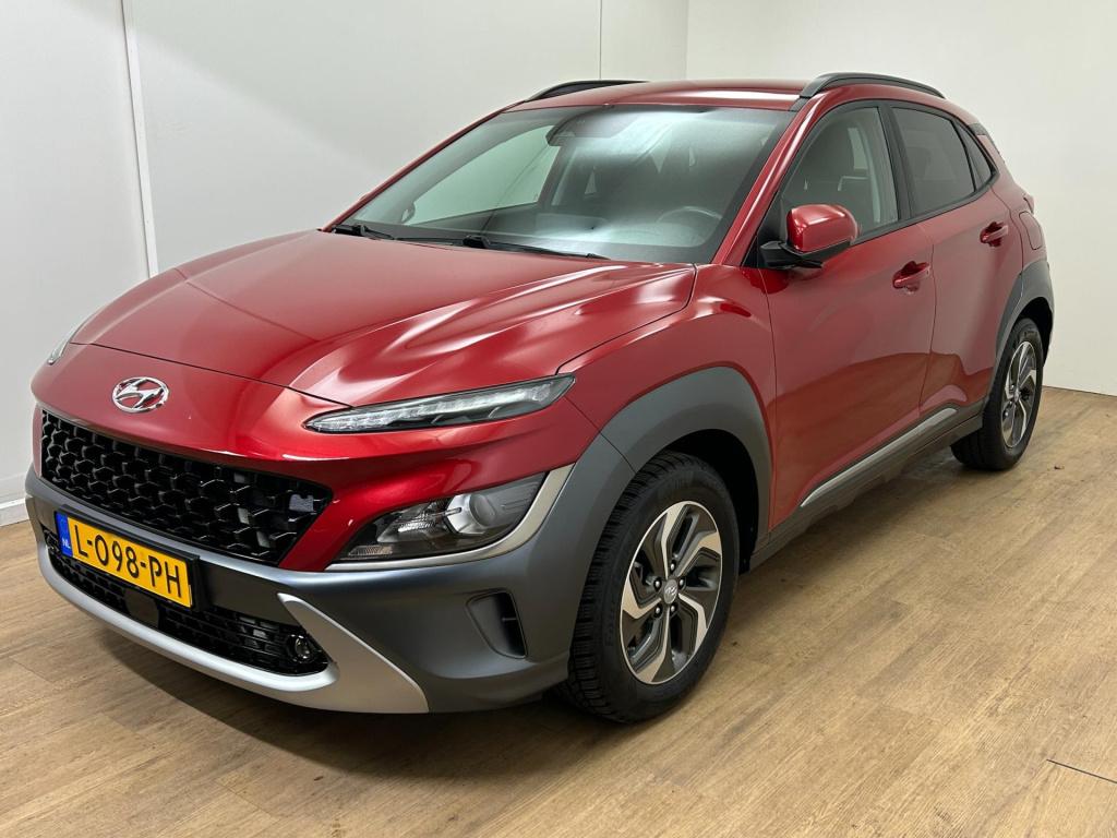 Hyundai Kona occasion 1.6 gdi hev fashion | rood | tweedehands hyundai kona