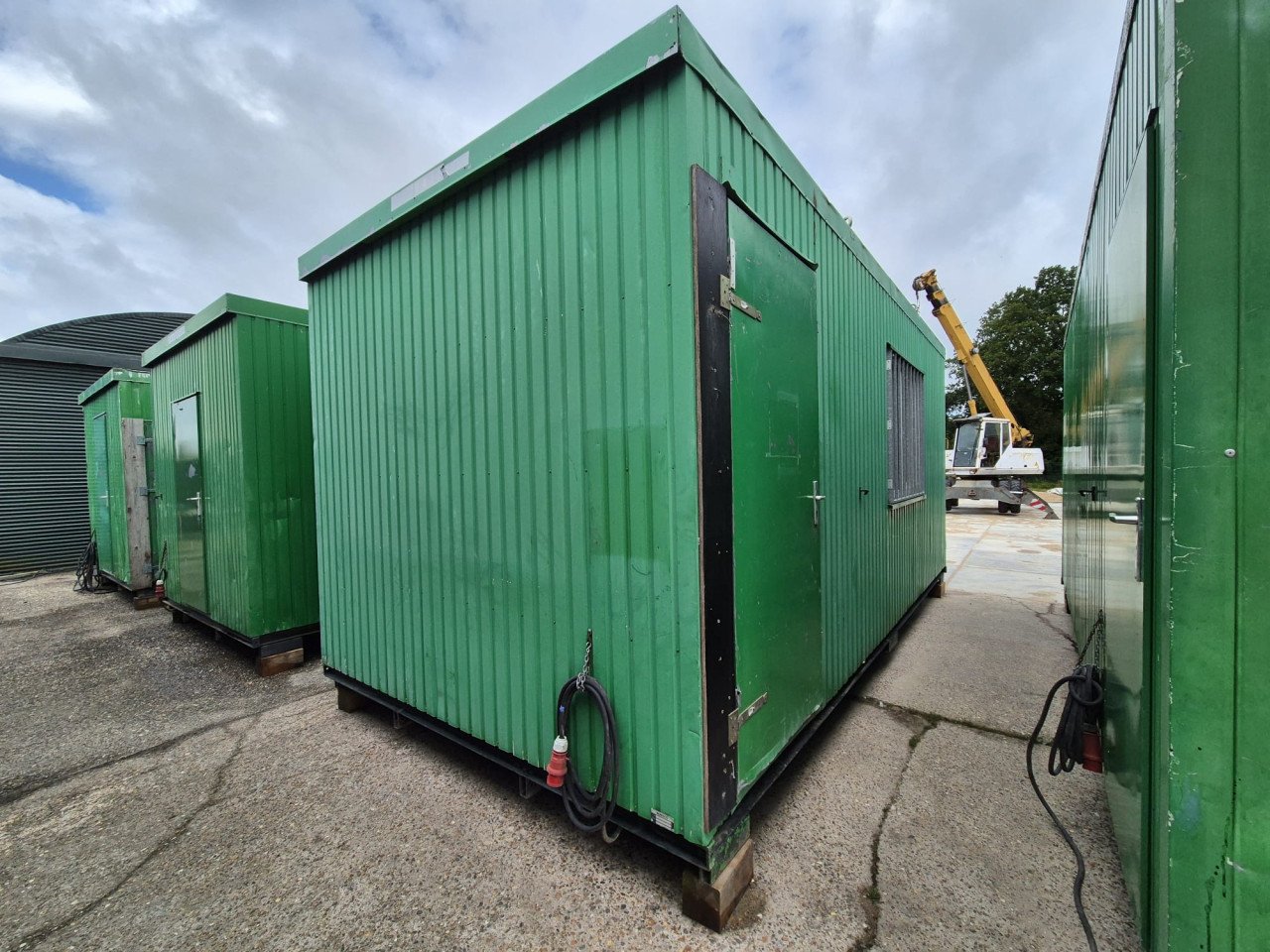 Meerdere 6x3m kantoorunits / bouwketen / woon/schaftunits