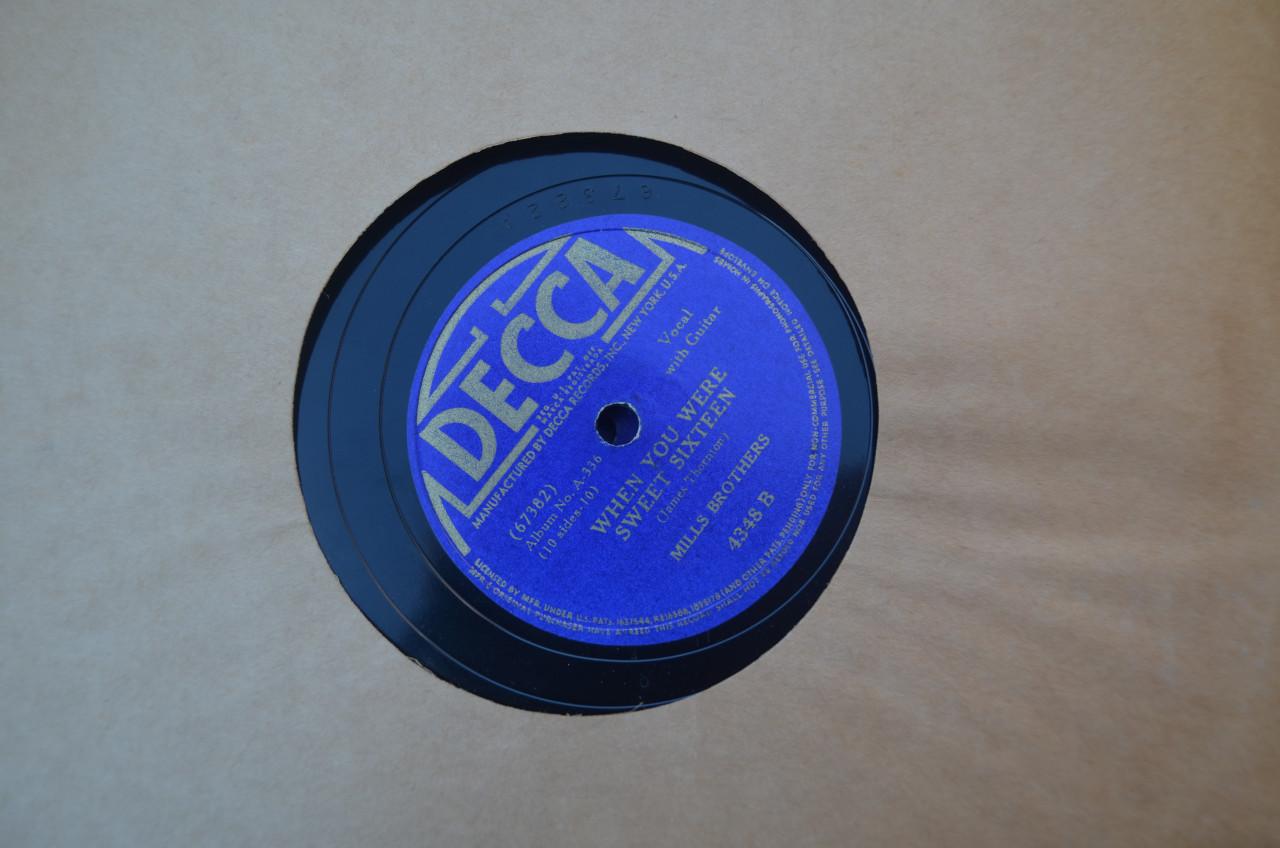 My gal Sal - Barber shop ballads - Mills Brothers Radio album