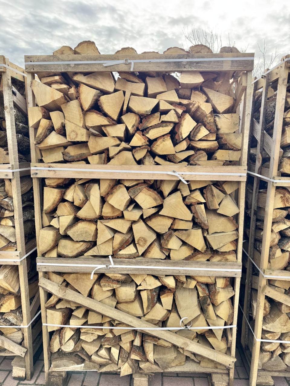 Pallet eiken haardhout 1,8 kuub🪵🔥