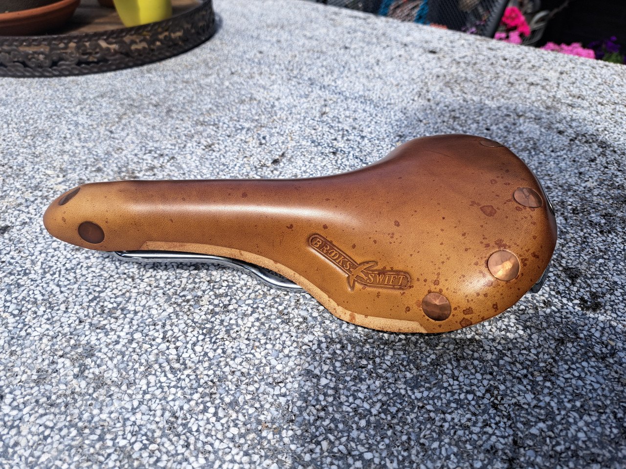 Brooks Swift racefietszadel zgan